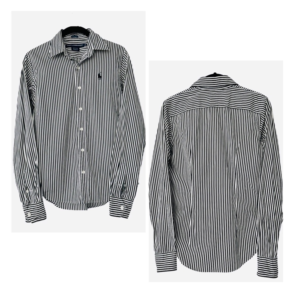 Ralph Lauren Sport 100% Cotton Slim Fit button-down shirt sz 4